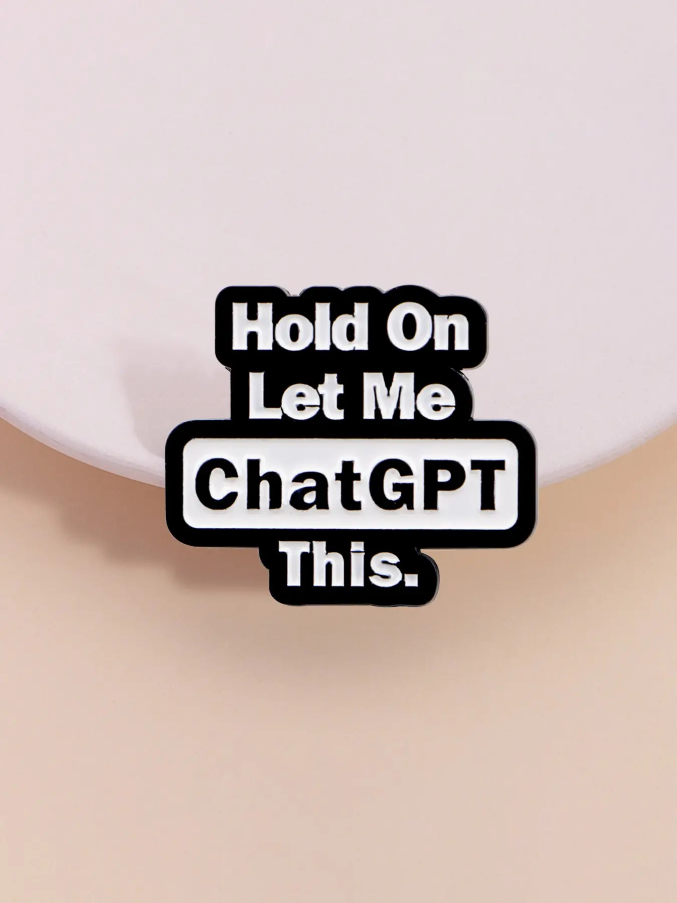 Tech Accessories Logo - Chatgpt 에나멜 핀 엠블럼 로고 배지