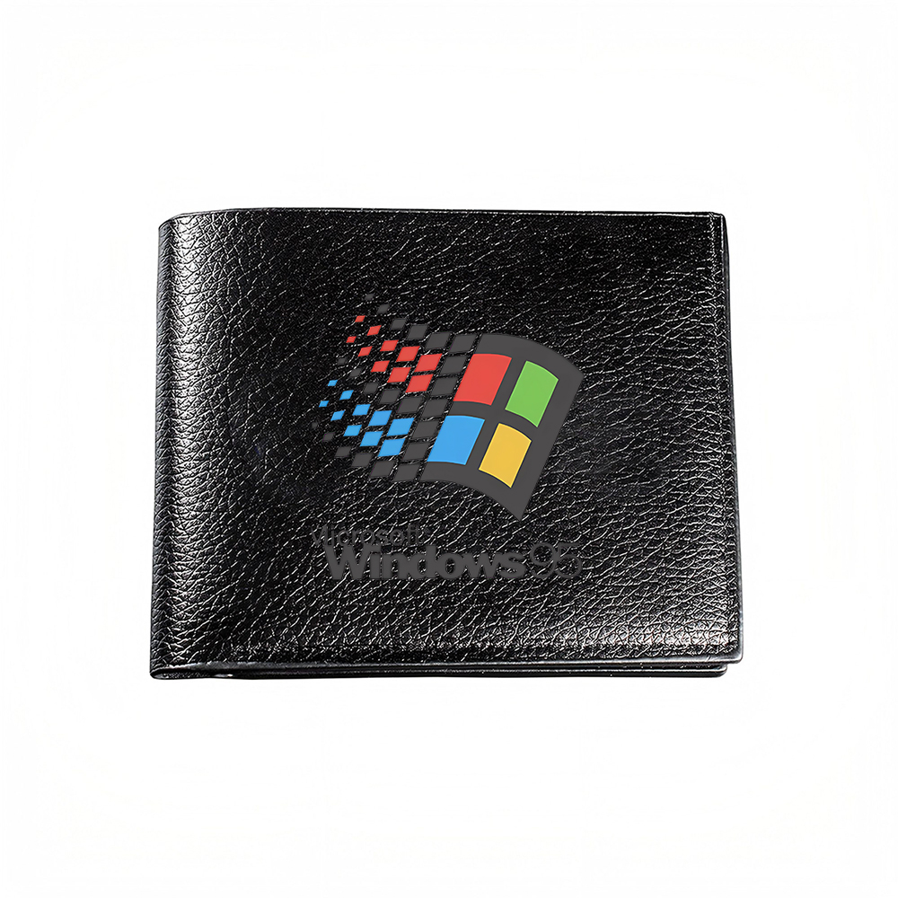 Tech Accessories Logo - 윈도우 로고 디자인 남성용 지갑 카드