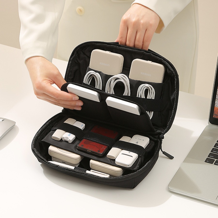 Tech Accessories To Gift - 휴대용 여행용 케이블 정리함, 전자제품 보관