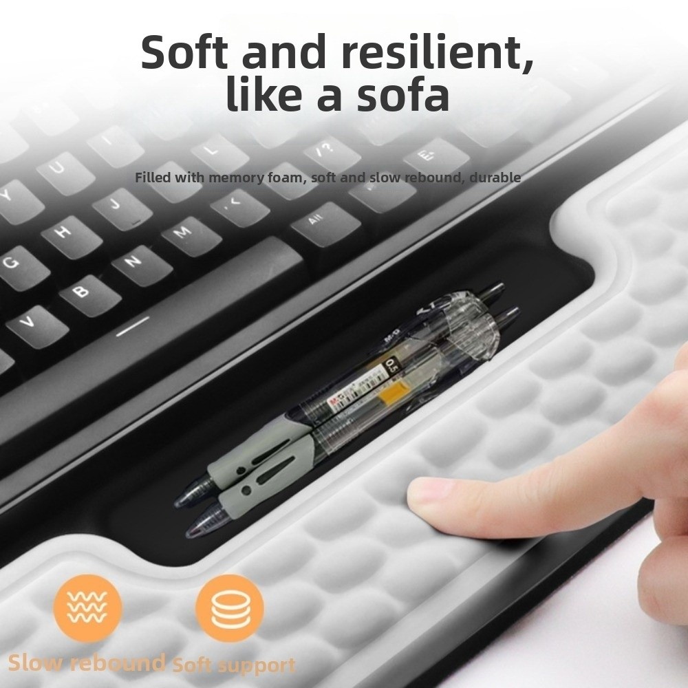 컴퓨터 통합형 키보드 스탠드 소프트 틸트 손목 지지대  - Keyboard Wrist Pad Leather 리뷰 및 가격