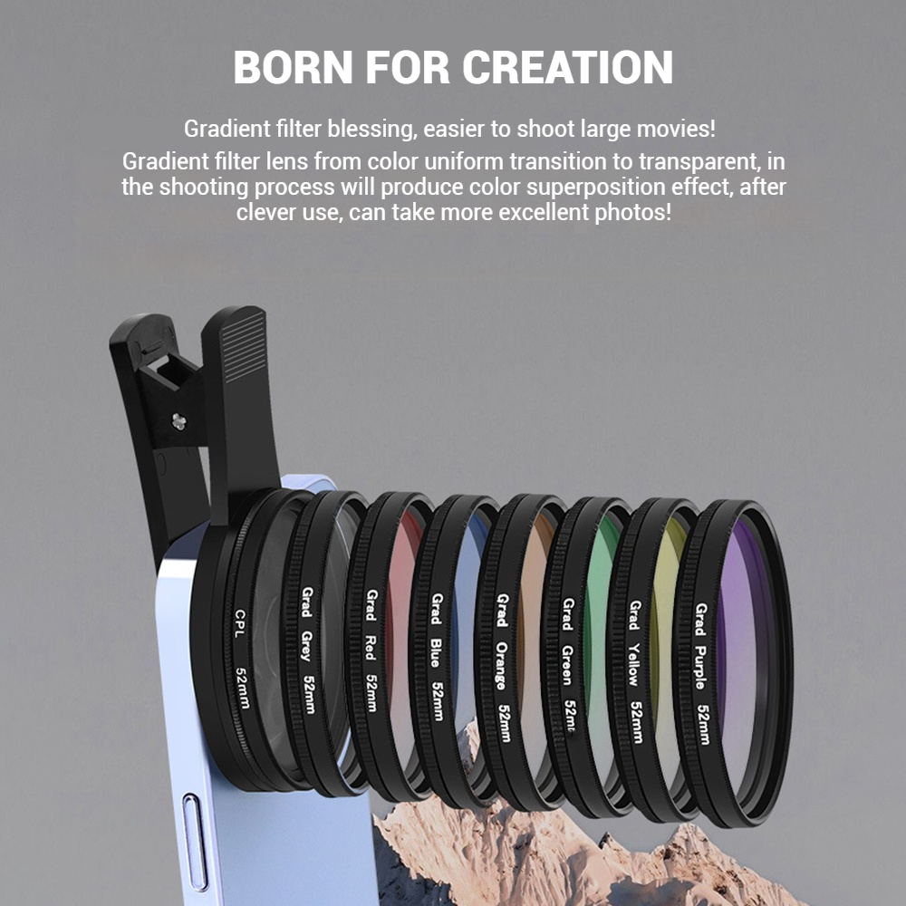 52MM 휴대폰 렌즈 범용 편광판 카메라(클립 카메라  - Mobile Tech Accessories 리뷰 및 가격