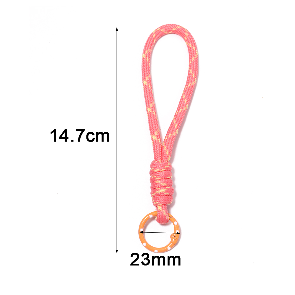 5개/세트 다채로운 색상의 땋은 키체인 휴대폰 끈 분실 - Mobile Tech Accessories 리뷰 및 가격