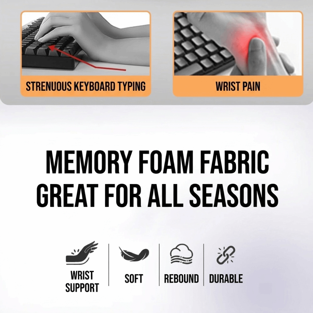 쉬운 타이핑 논슬립 인체공학적 컴퓨터 키보드 스탠드 기 - Keyboard Wrist Pad Leather 리뷰 및 가격