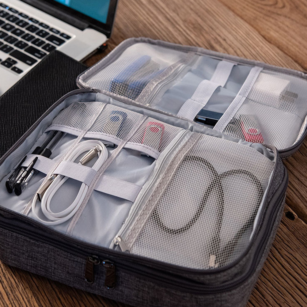 디지털 액세서리 가방 방수 내구성 USB 케이블 수납  - Cable Organizer Bag 리뷰 및 가격