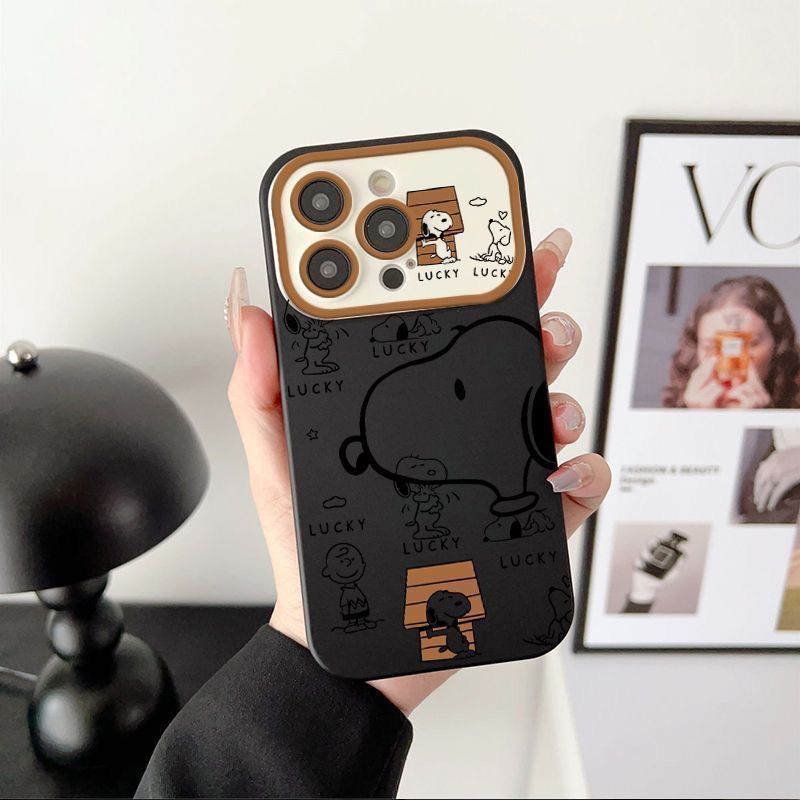 새롭고 귀여운 애니메이션 주변기기 스누피 TPU 소프트 - Mobile Tech Accessories 리뷰 및 가격