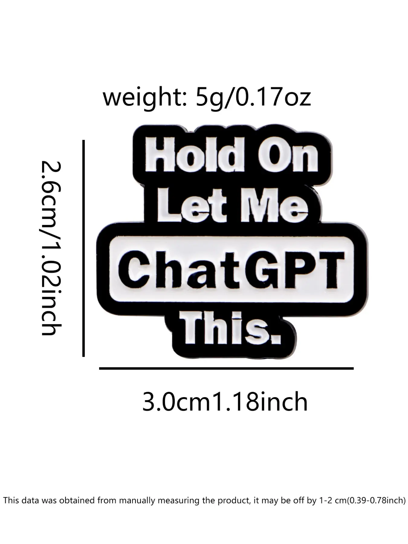 Chatgpt 에나멜 핀 엠블럼 로고 배지 브로치, 합 - Tech Accessories Logo 리뷰 및 가격