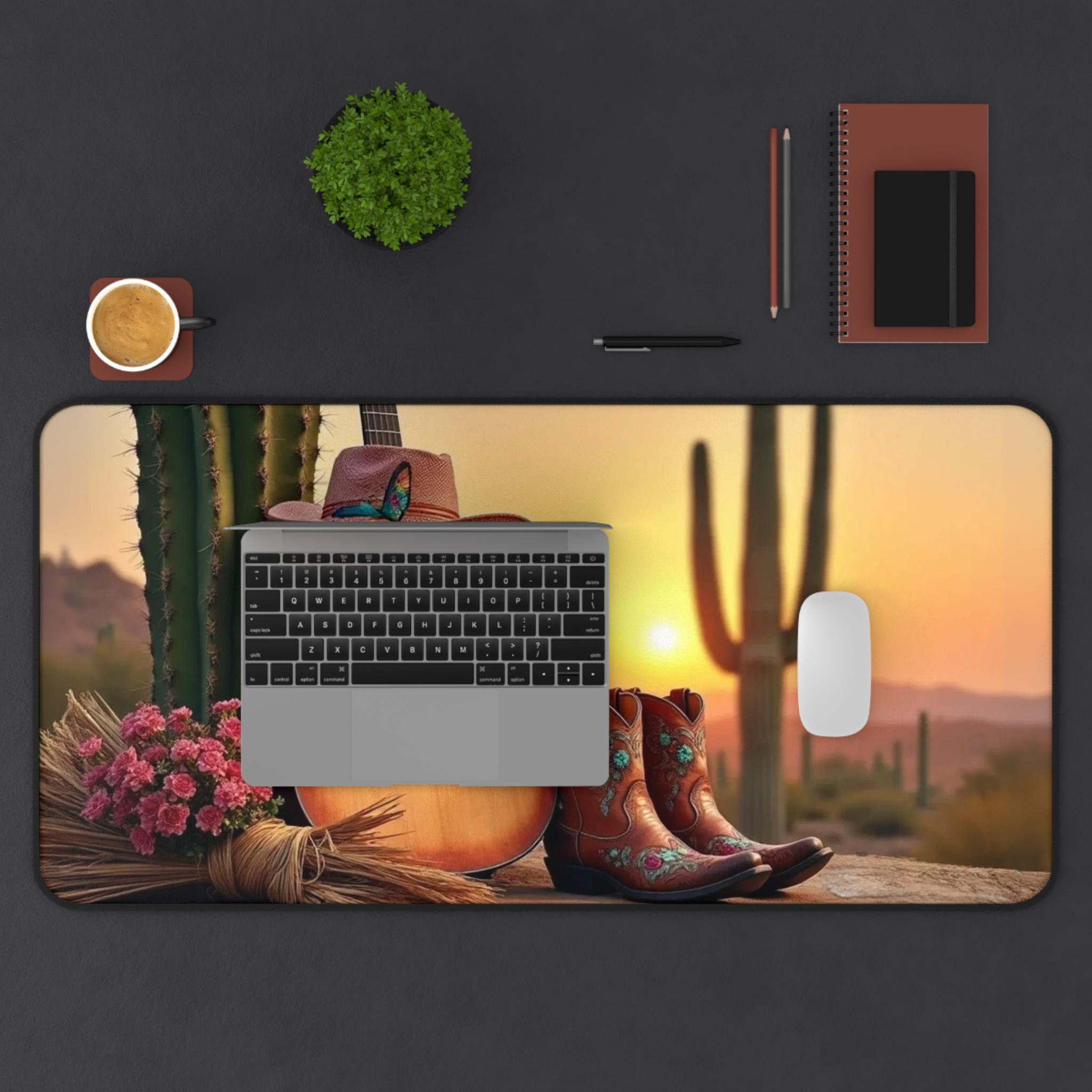 사막 기타 마우스 패드, 선인장 기타 애호가 선물, 그 - Tech Accessories To Gift 리뷰 및 가격