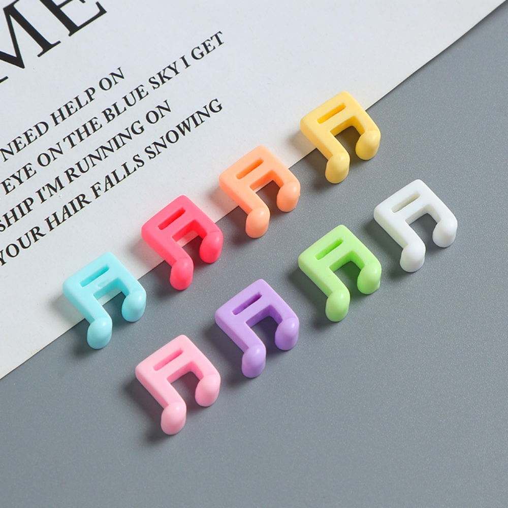 10Pcs Kawaii Y2K 달콤한 다채로운 음표 네 - Y2K Tech Accessories 리뷰 및 가격