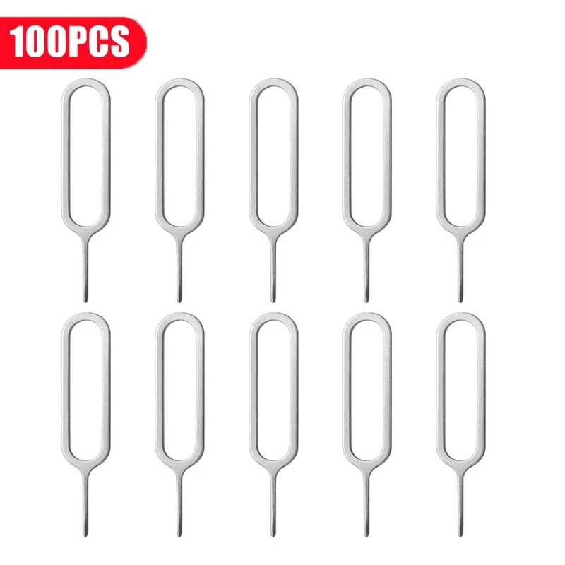1-100개 분실방지 심 카드 트레이 개봉 핀 니들 키 - Mobile Tech Accessories 리뷰 및 가격