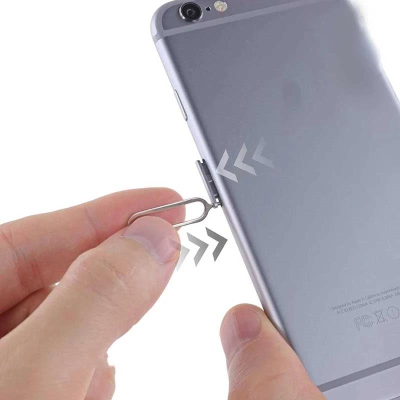 1-100개 분실방지 심 카드 트레이 개봉 핀 니들 키 - Mobile Tech Accessories 리뷰 및 가격