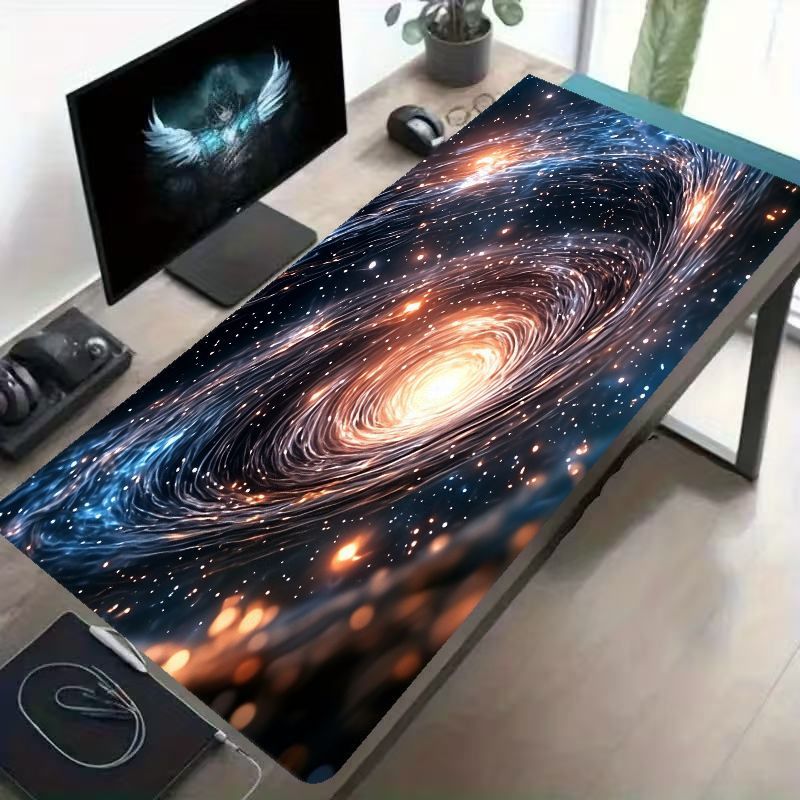 우주 은하 철제 아트 마우스 패드 별이 빛나는 하늘 게 - We Tech Galaxy Accessories 리뷰 및 가격