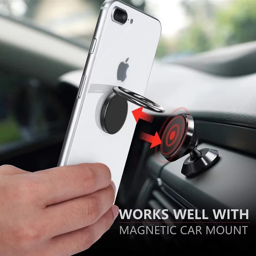 아이폰 샤오미용 손가락 링 휴대폰 거치대 스티커 스탠드 - Mobile Tech Accessories 리뷰 및 가격