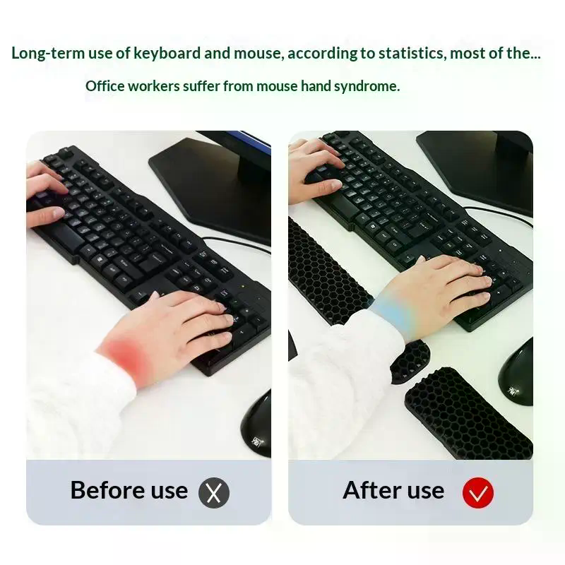 인체공학적 마우스 손목 받침대 패드 키보드 패드 부드럽 - Keyboard Wrist Pad Leather 리뷰 및 가격