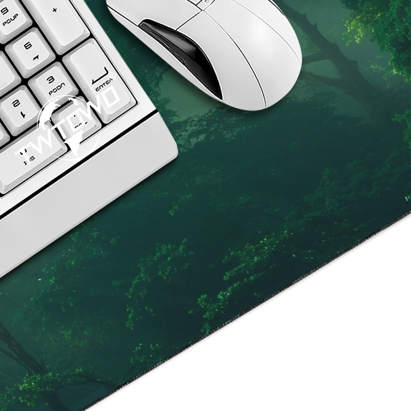 마우스 패드 게이머 그린 포레스트 프린트 온디맨드 대형 - Tech Desktop Accessories 리뷰 및 가격