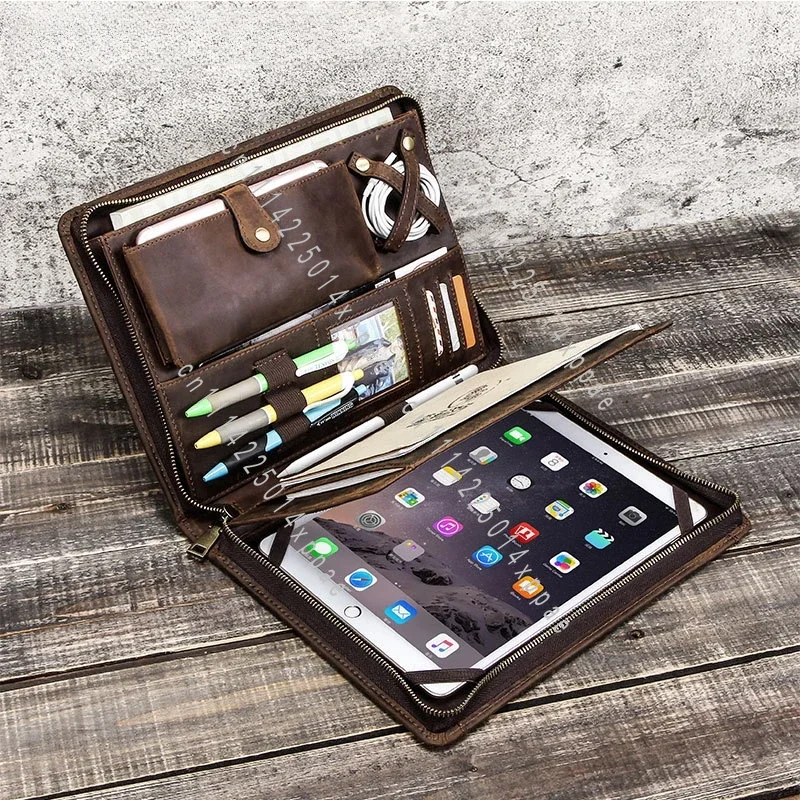 펜 슬롯이 있는 아이패드용 액세서리 가죽 태블릿 보관  - Tech Accessories For Ipad 리뷰 및 가격