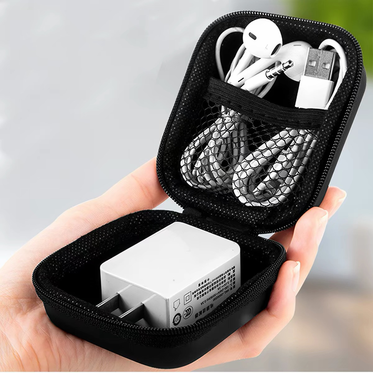 EVA 하드 쉘 방수 케이블 충전기 정리 가방 케이스  - Cable Organizer Bag 리뷰 및 가격