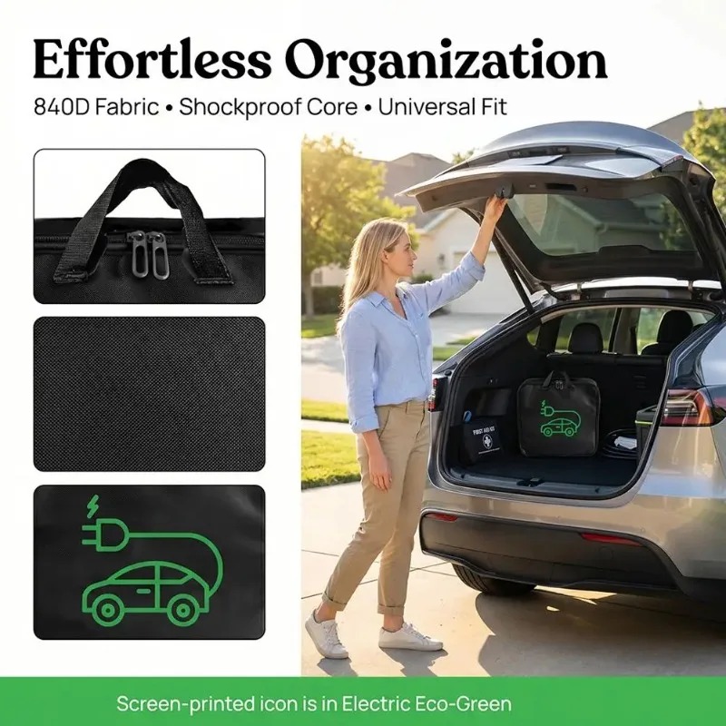 보관 가방 전기 자동차 충전기 방수 자동차 배터리 케이 - Cable Organizer Bag 리뷰 및 가격