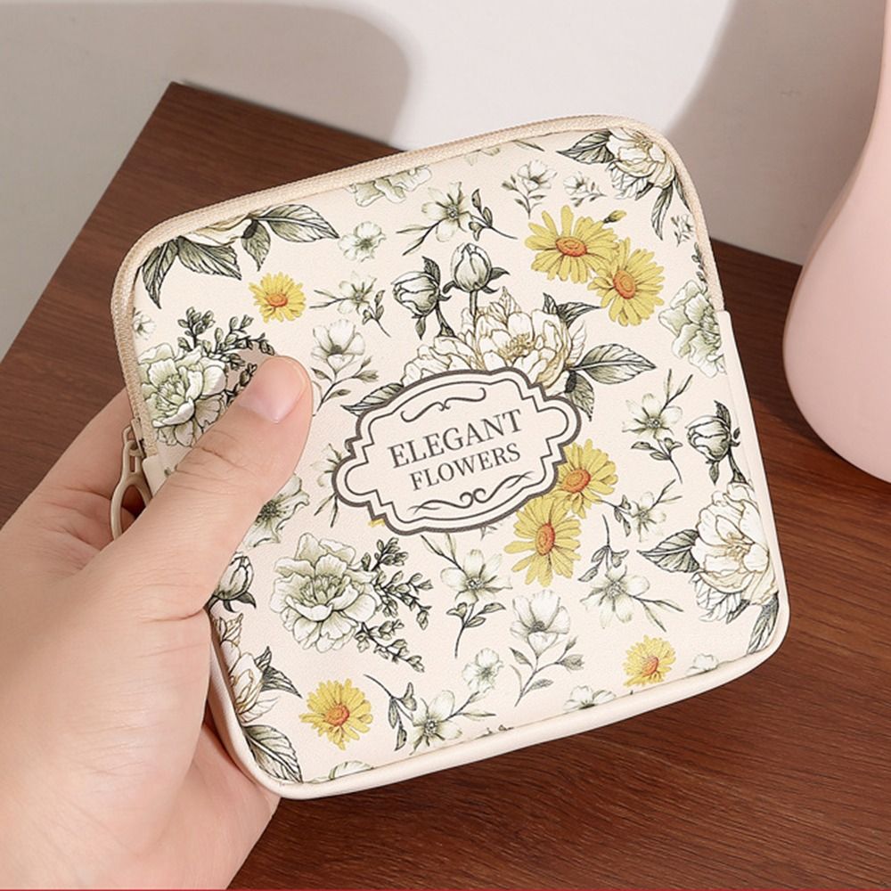 새로운 PVC 생리대 가방 대용량 다용도 화장품 가방  - Cable Organizer Bag 리뷰 및 가격